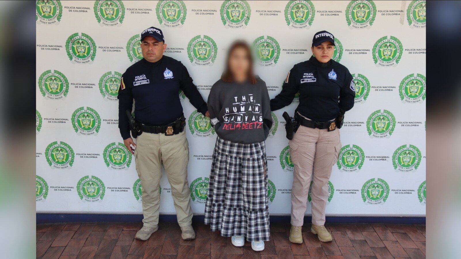 Capturan a esposa de jugador del Deportivo Cali.