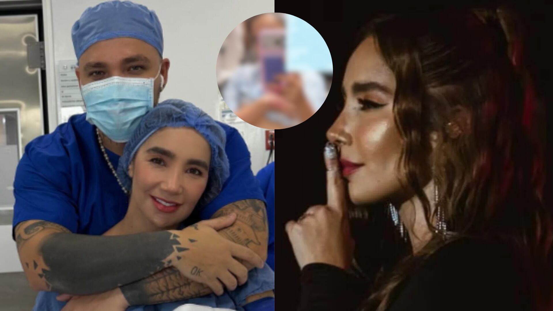 Paola Jara mostró su abdomen tras tener a su bebé