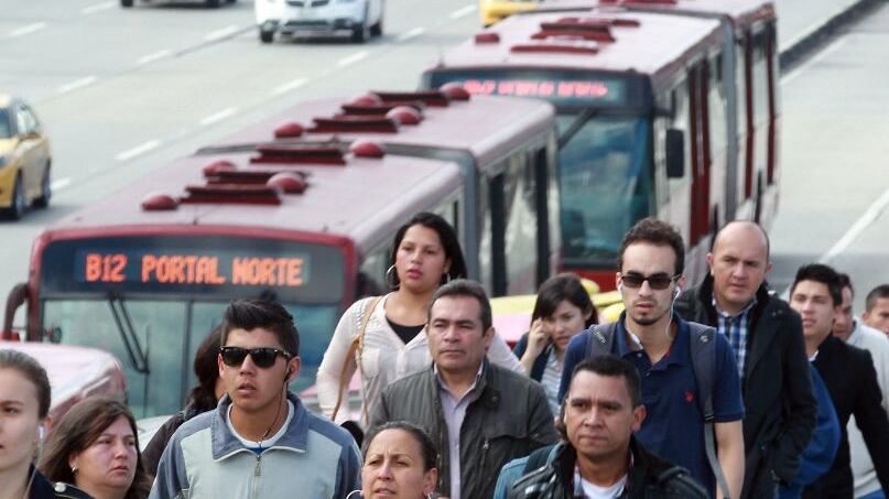 aumento de los pasajes en Colombia en 2017