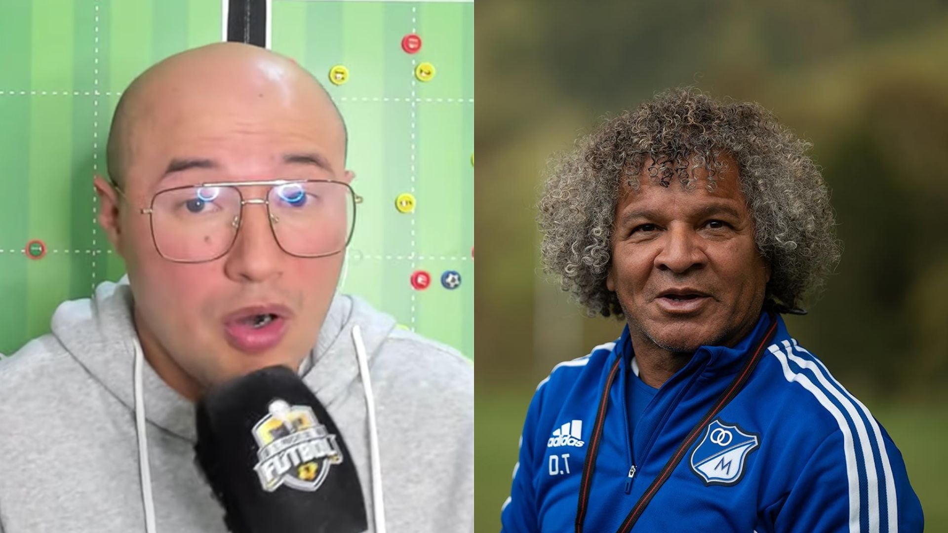 Jorge Bermúdez comparó a Nacional con Millonarios y dejó mal parado a Gamero.