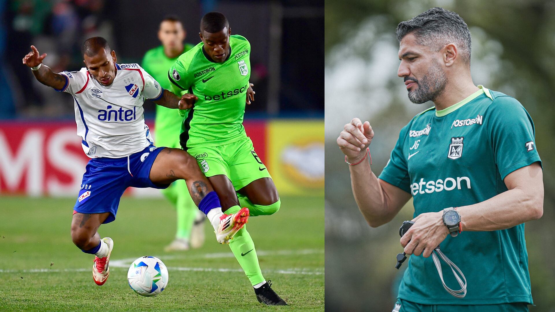 “De los mejores partidos desde que llegué”, Gandolfi quedó satisfecho tras derrota de Atlético Nacional