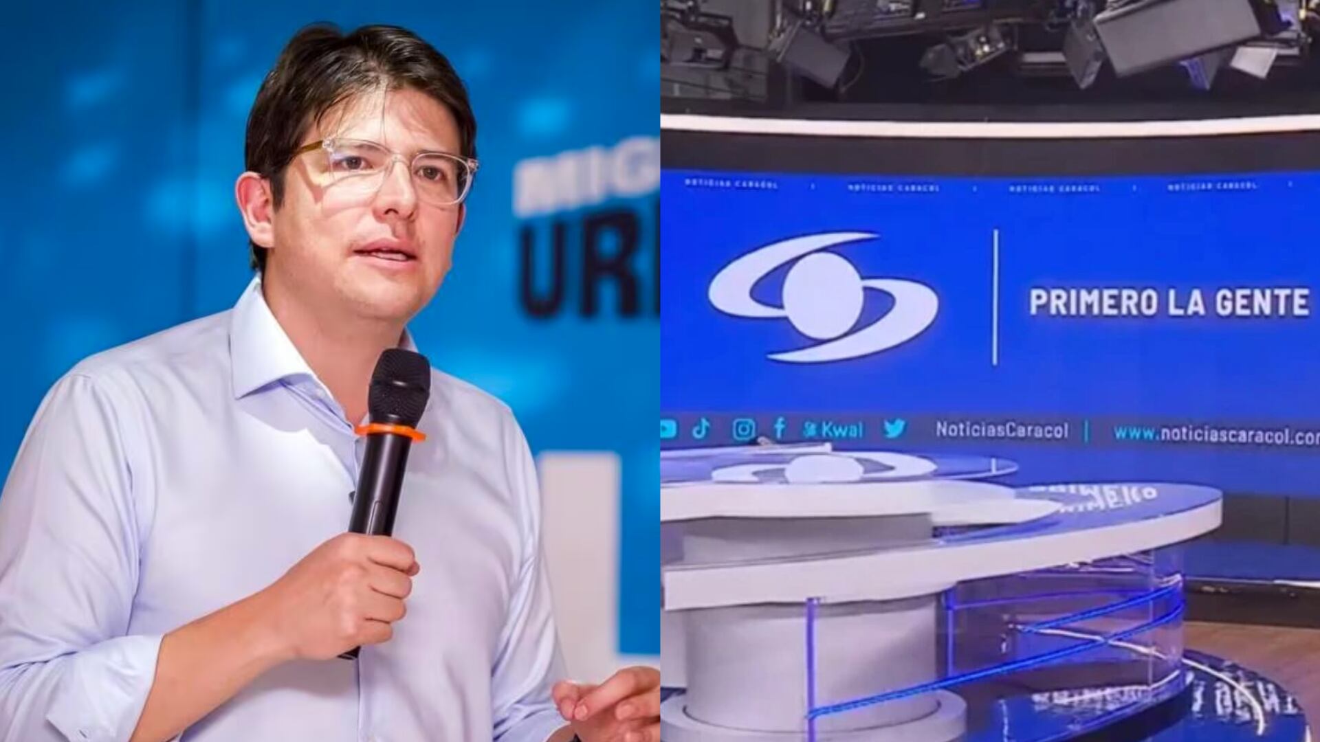 Miguel Uribe Turbay y Noticias Caracol