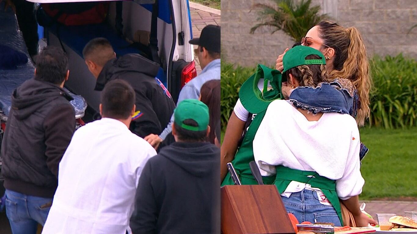 El actor Juan Pablo Llano es el protagonista de un momento alarmante en MasterChef Colombia.