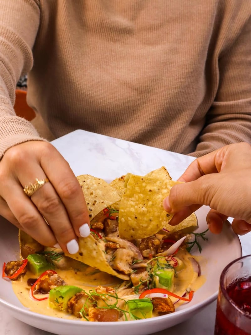Ceviche de chicharrón
