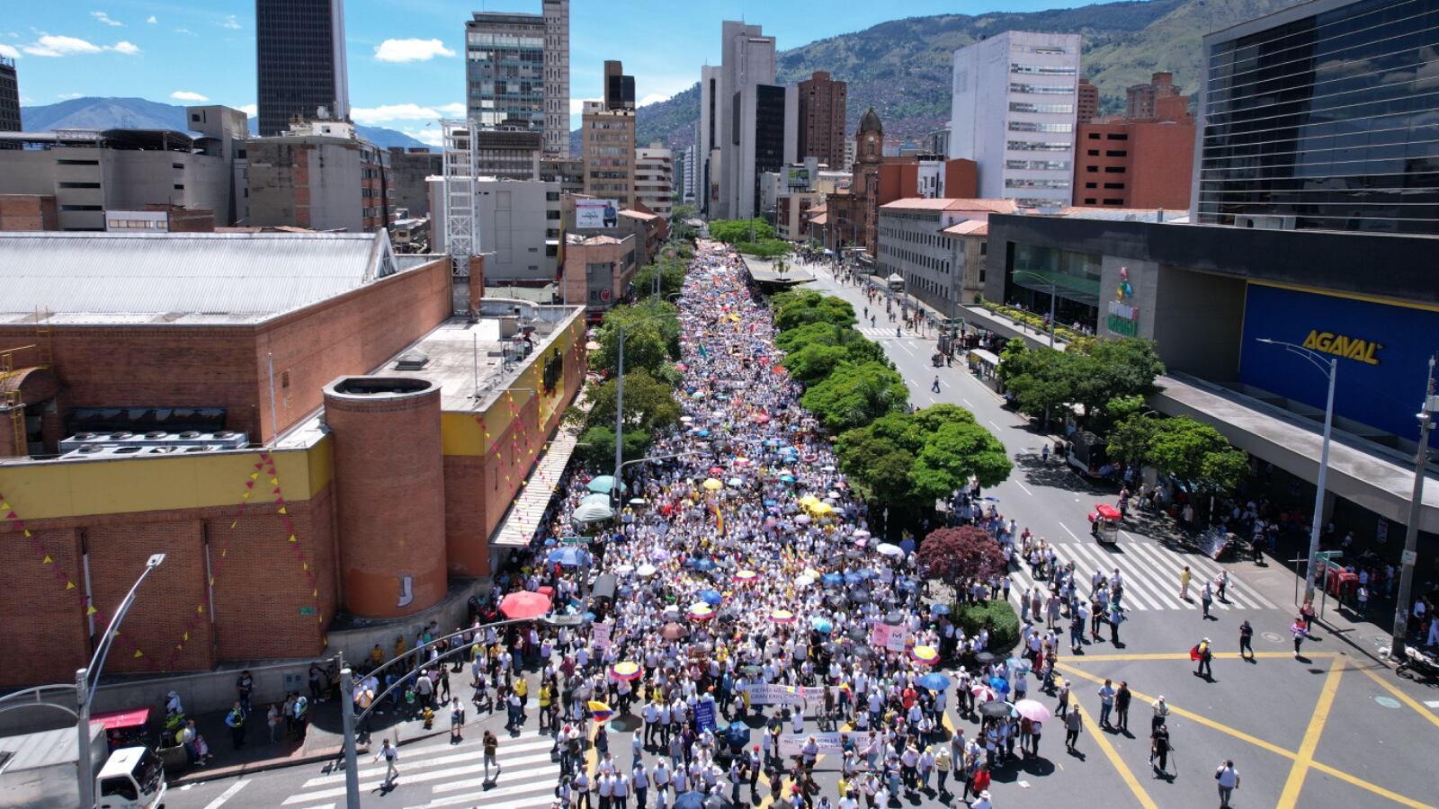 Marcha martes 20 de junio en Medellín