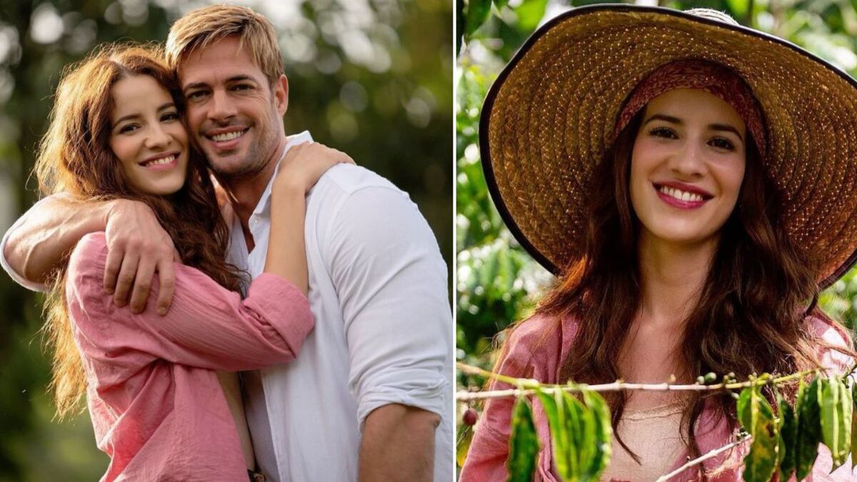 Laura Londoño y William Levy se conocieron en el set de 'Café con aroma de mujer'