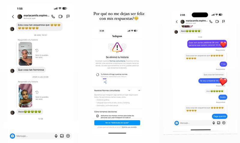 'La Jesuu' tuvo problemas con Instagram por una conversación subida de tono