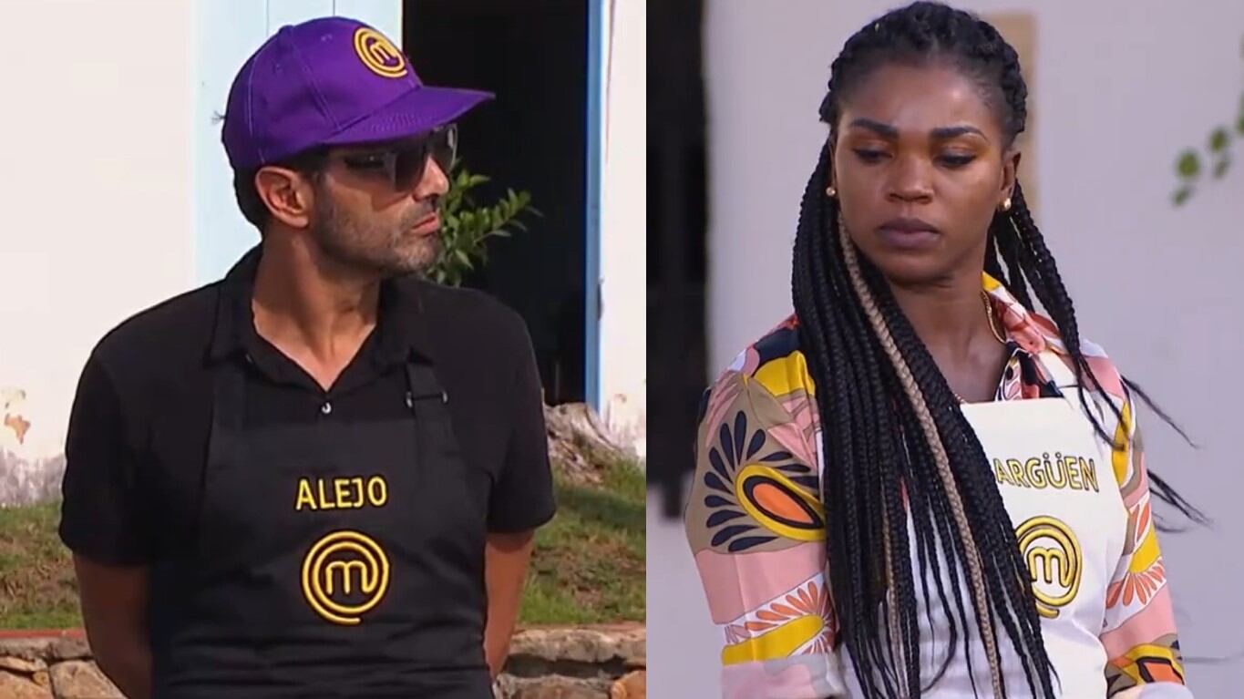 Alejandro Estrada todavía no ha superado que Caterine Ibargüen le puso el delantal negro en 'MasterChef Colombia' y quiere sacarse la espina.