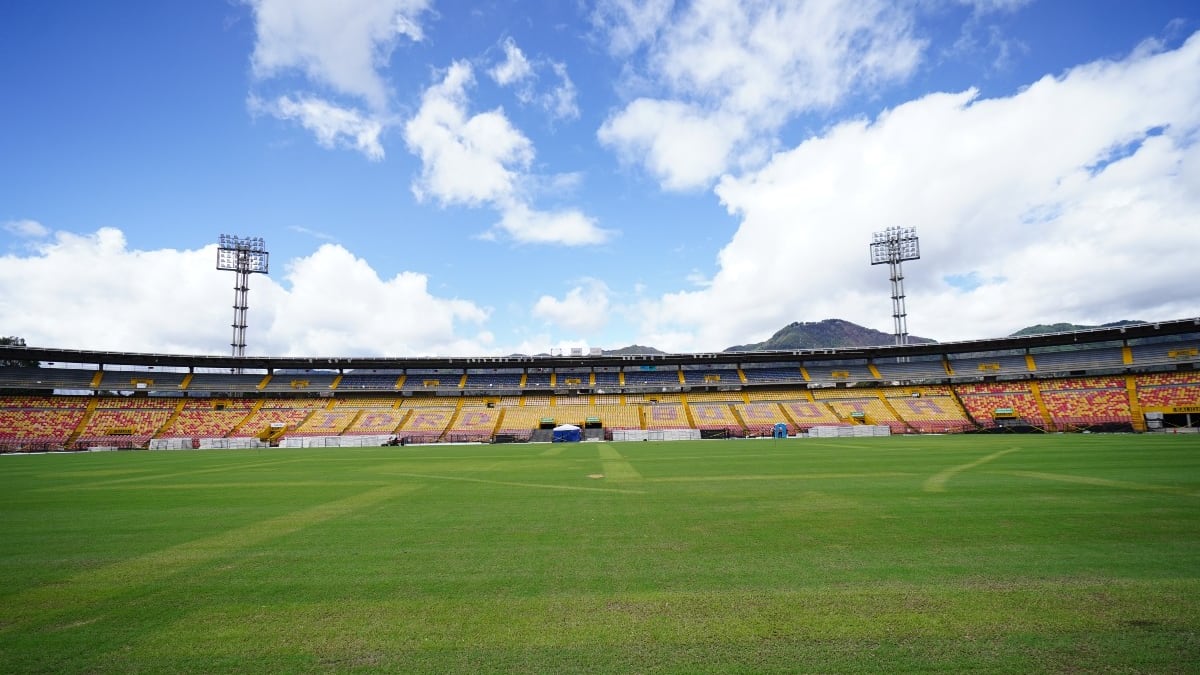 Así quedó el estado de la grama del Campín tras doble concierto de Morat