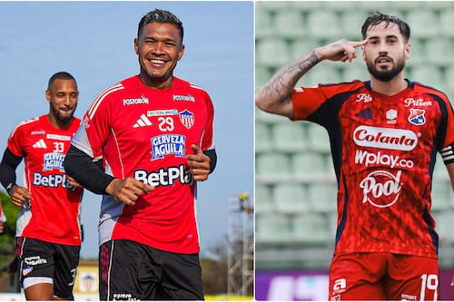 Medellín le apuesta todo a la Copa y Junior se juega el cartucho del milagrito