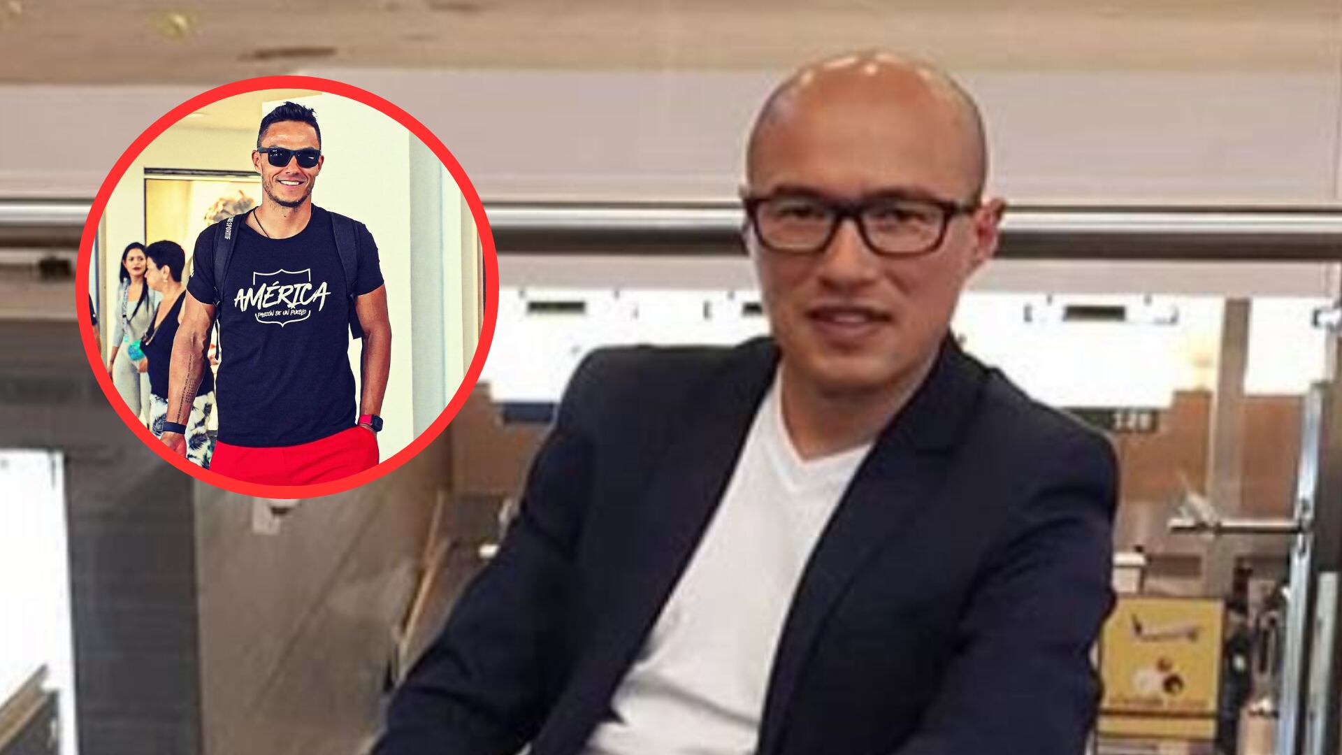 Jorge Bermúdez imitó a Lucas González