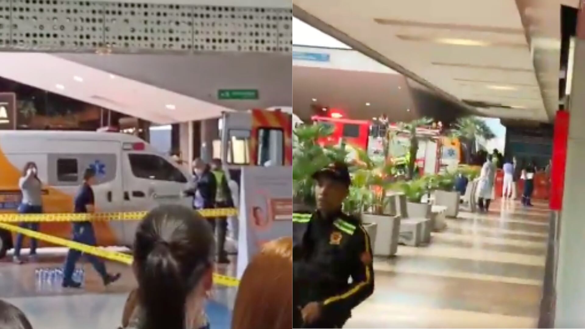 Hombre lanzó extraño polvo a su expareja en el Centro Comercial Mayorca y luego se rocío a sí mismo