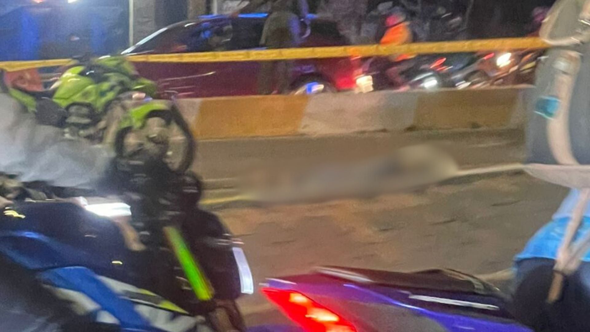 Accidente en la calle 80 con avenida Boyacá