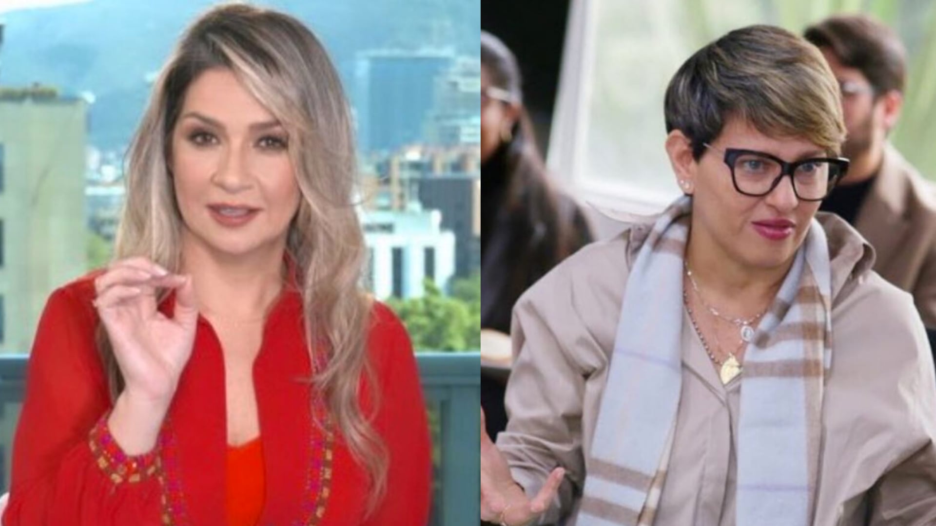 Vicky Dávila y Verónica Alcocer.