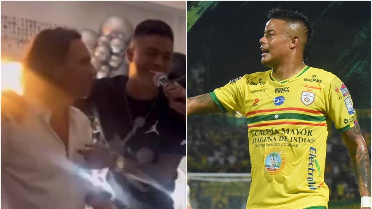 Filtran video de la parranda de Luis ‘Chino’ Sandoval que lo sacaría del Real Cartagena