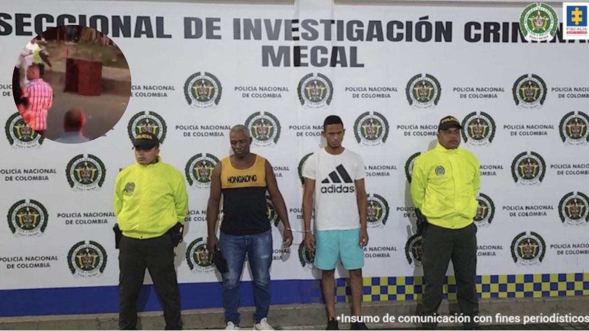 La Fiscalía capturó a los presuntos responsables de matar a hombre que apareció dentro de un armario en Cali.