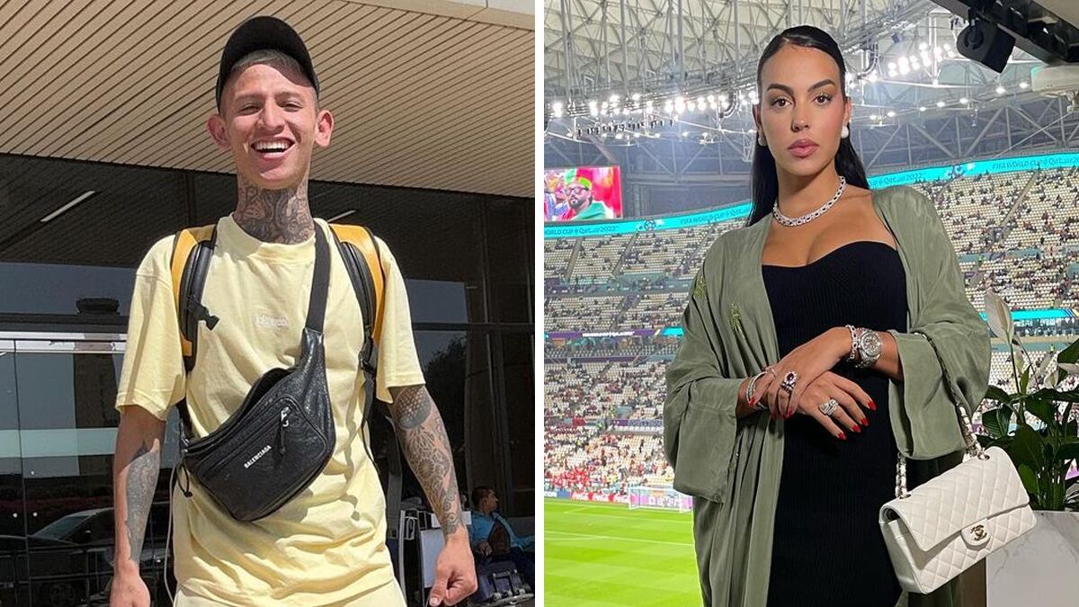 'La Liendra' y Georgina Rodríguez