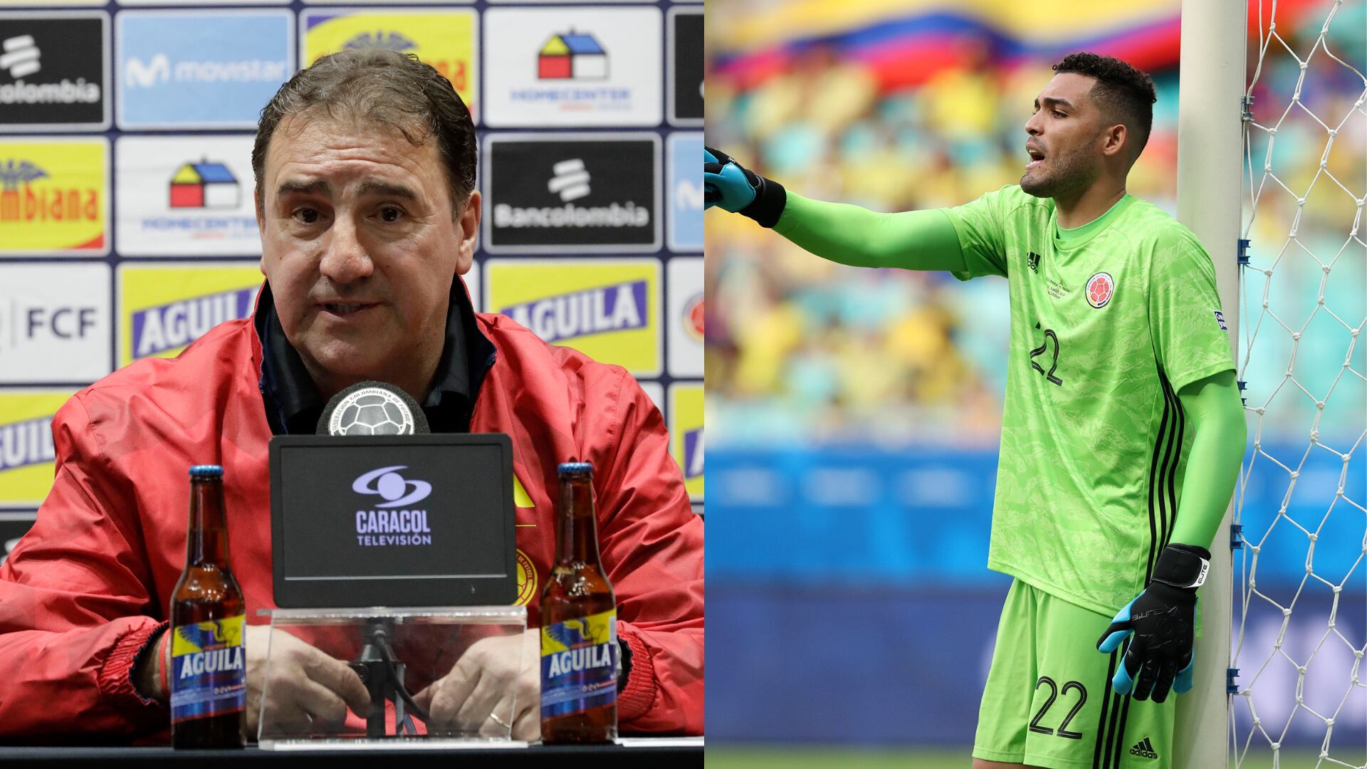 Néstor Lorenzo y Álvaro Montero