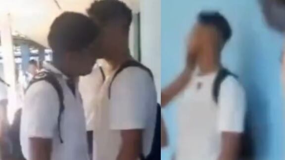 Joven víctima de bullying atacó a otro con un exacto.