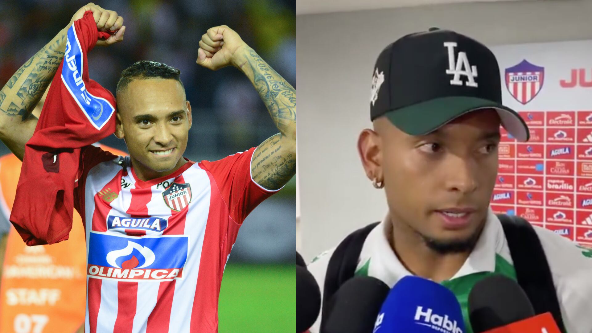 Jarlan Barrera habló sobre su posible retorno al Junior