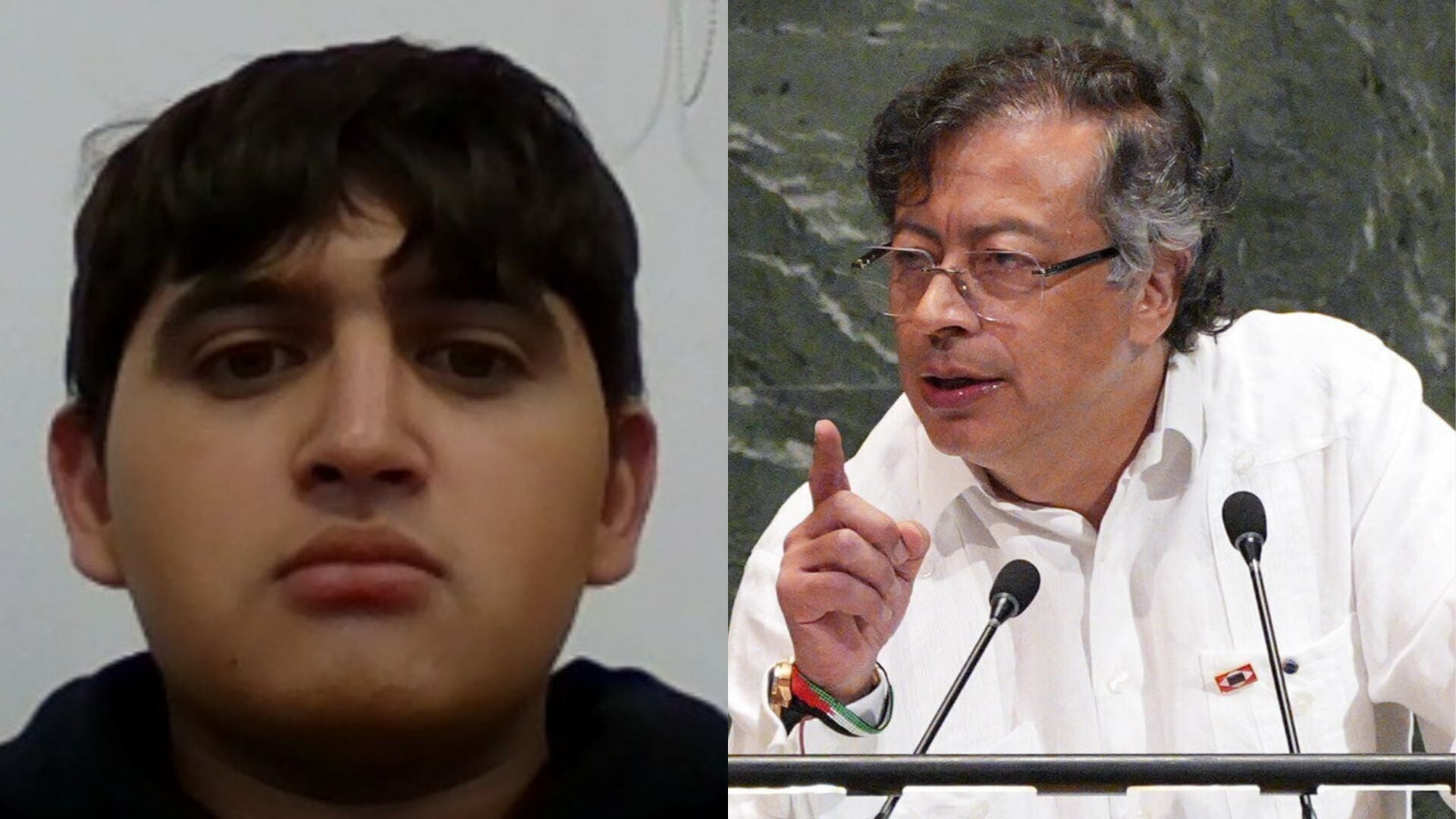 Gustavo Petro y Jaime Esteban Moreno