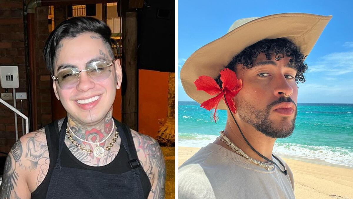 Nicolás Arrieta y Bad Bunny