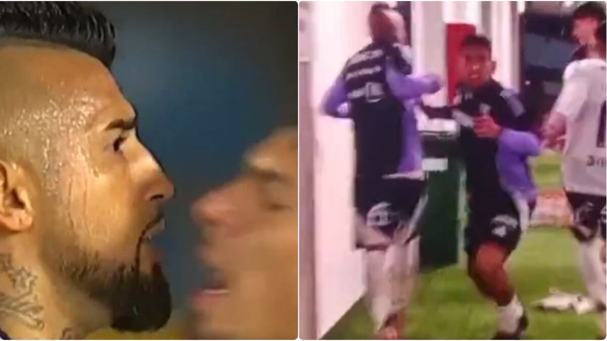 Arturo Vidal: penal errado, autogol y bronca con su portero, en la cancha y en el camerino