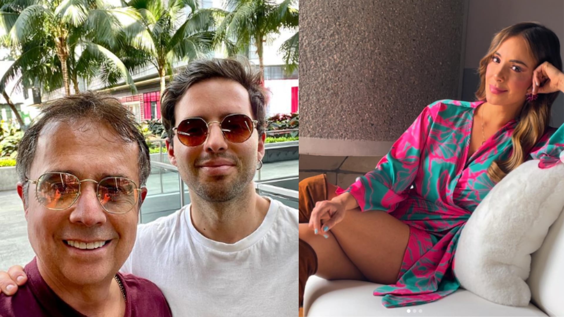 Él es el hijo de César Augusto Londoño, a quien Sandra Mazuera le echó el ojo en vivo: “está guapísimo”