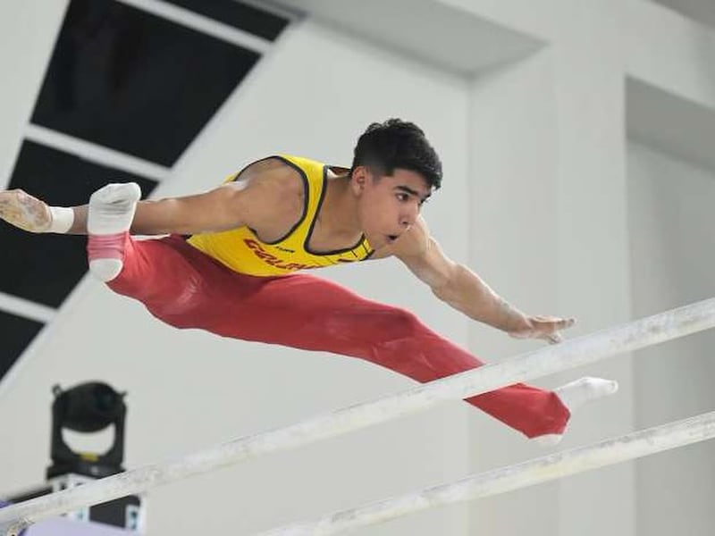 Con solo 17 años, Ángel Barajas asistirá a sus primeros Juegos Olímpicos: quiere seguir haciendo historia y bañar de oro a Colombia