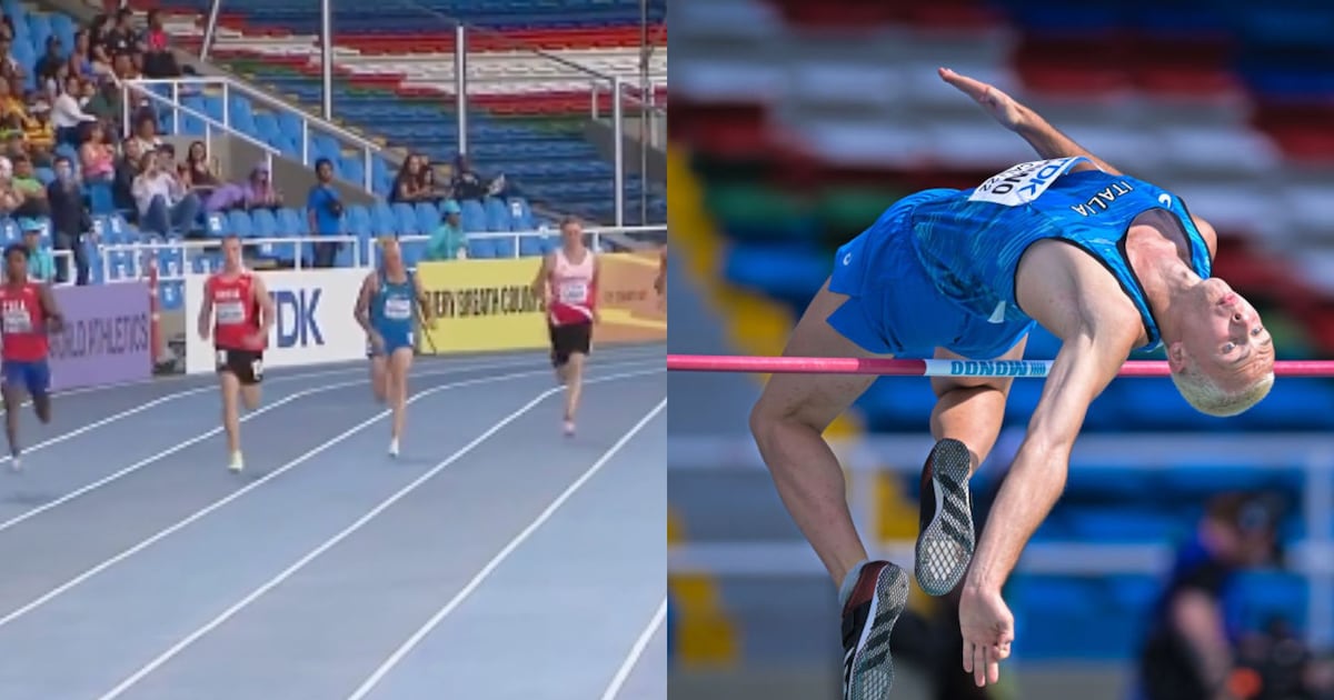Alberto Nonino en el Mundial de Atletismo: sus partes quedaron ...