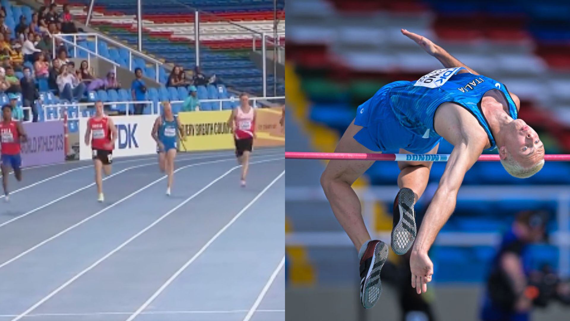 Alberto Nonino vivió un bochornoso momento mientras corría porque quedaron al descubierto sus partes íntimas.