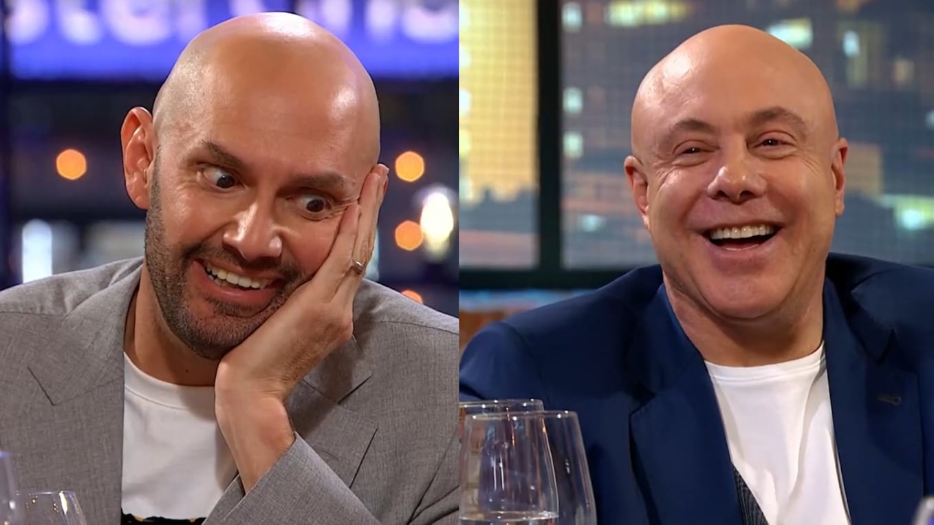 Nicolás de Zubiría y Jorge Rausch no aguantaron la risa ante el plato que ganó "pin de inmundidad" en 'MasterChef Colombia’.