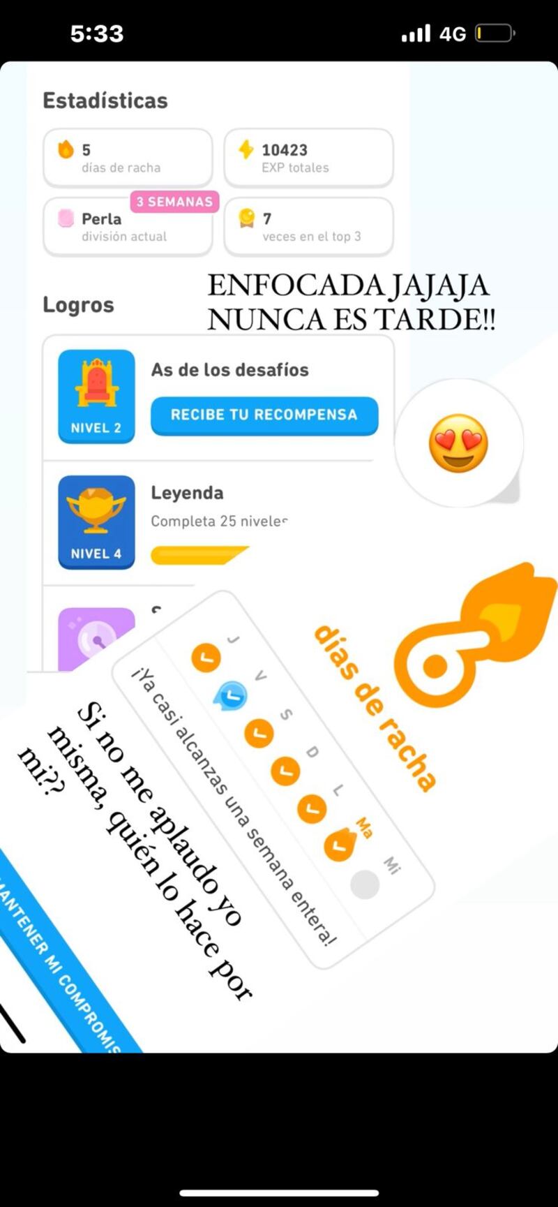 Carolina Cruz compartió la nueva habilidad que está aprendiendo y que la podría sacar del país