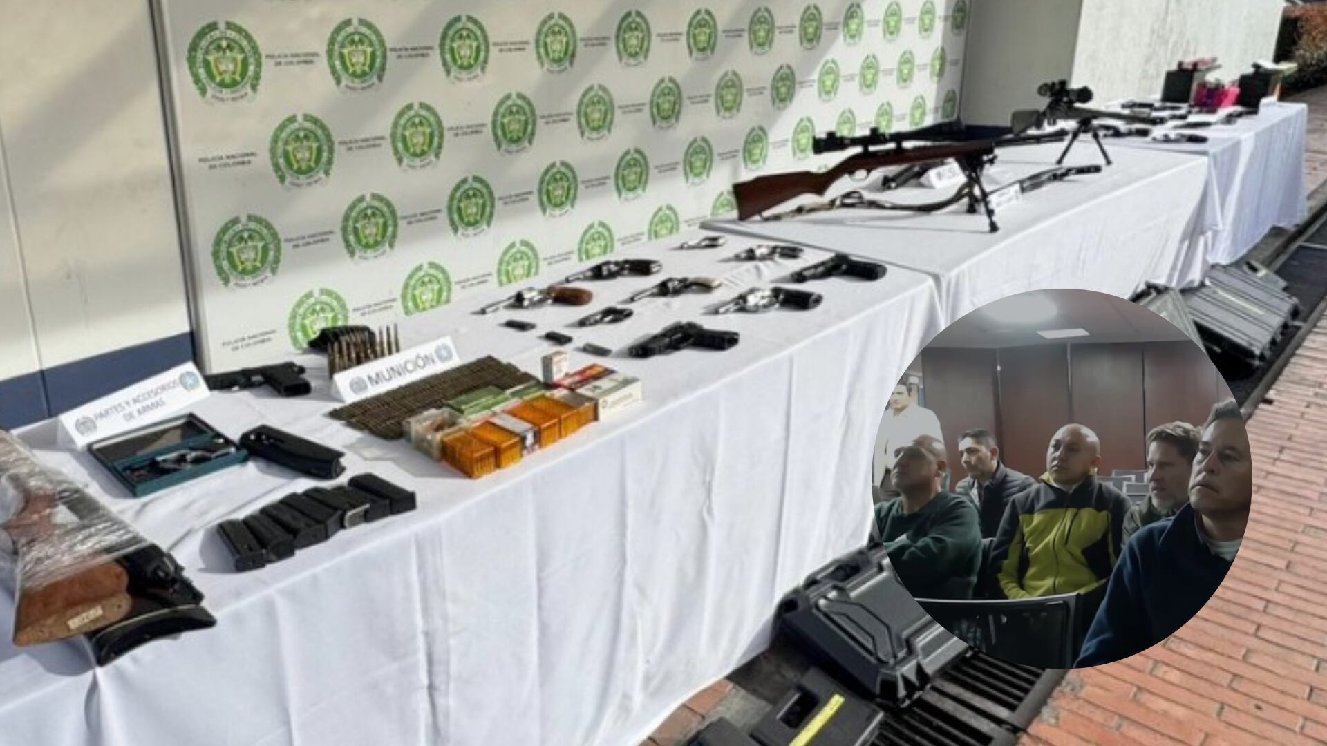 Policías enviados a la cárcel.