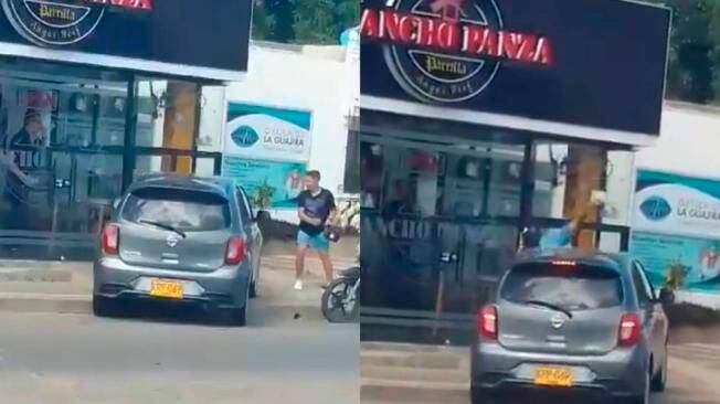 Empleado fue a reclamar su liquidación y terminó atropellado por su exjefe en Riohacha.