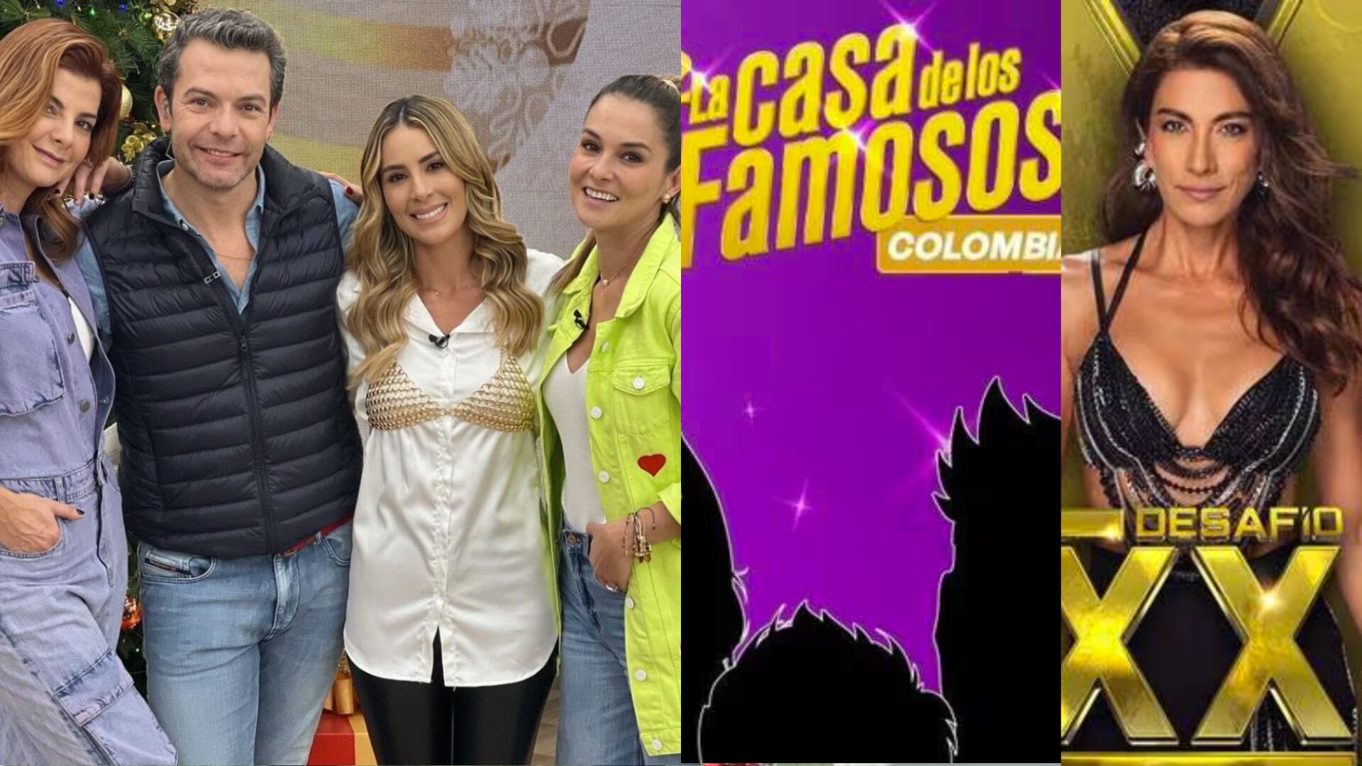 Presentadores de Día a día, Desafío y La casa de los famosos