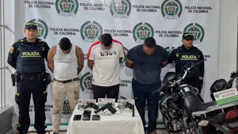 Foto balacera en Mercabastos: fallido asalto a carro de valores deja heridos y seis capturados en Valledupar.