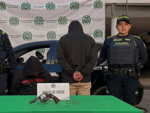 Iban armados y en un carro adaptado para personas en condición de discapacidad: así cayeron dos hombres en Bogotá