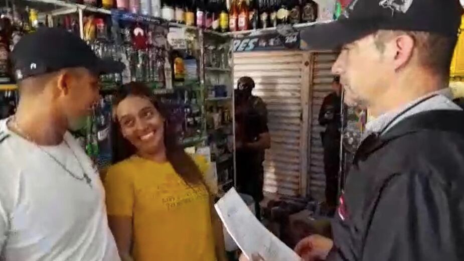 Miembros de la banda Los Químicos, que vendían alcohol adulterado.