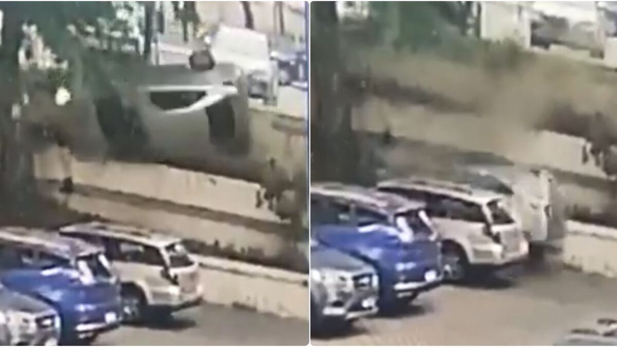 ‘Cada uno parquea como quiere’: perdió el control, dio dos botes y estacionó perfecto