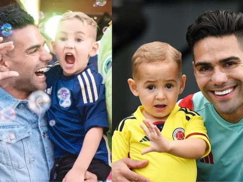 Hijo de Falcao dejó fríos a hinchas de Santa Fe al mostrar su pasión por Millonarios