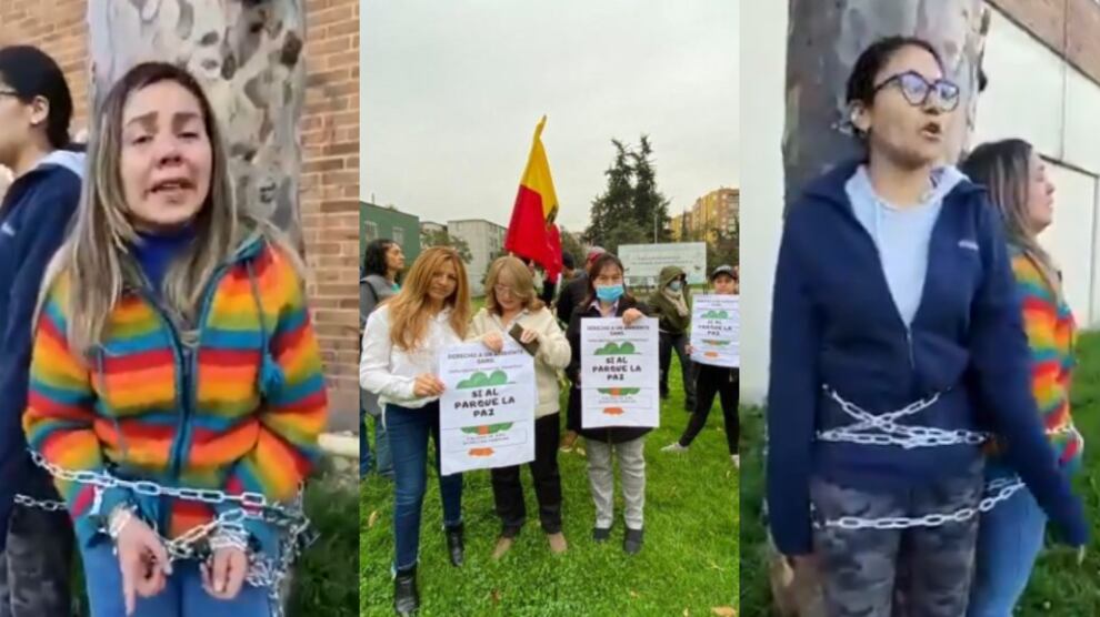 Manifestantes Marsella en contra de construcción de colegio público