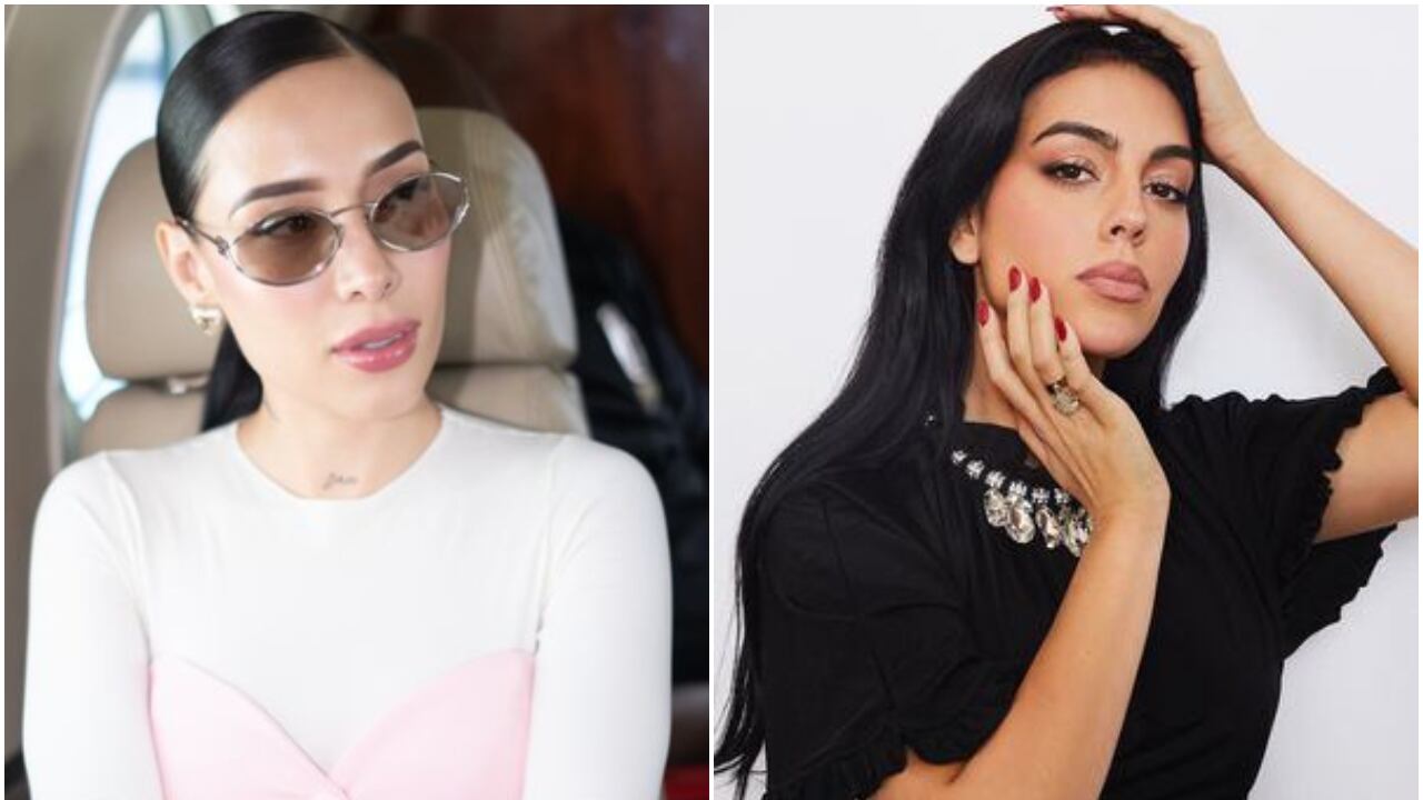 Luisa Fernanda W y Georgina Rodriguez desde sus redes sociales.