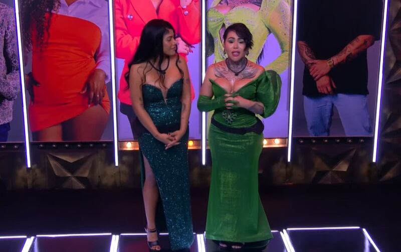 La Toxi Costeña y Yina Calderón de 'La casa de los famosos Colombia 2'
