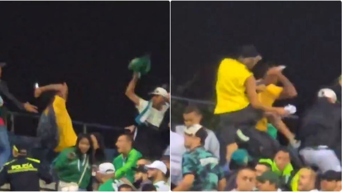 Quedó identificado el hincha de Junior que desató todo el caos en el Atanasio Girardot
