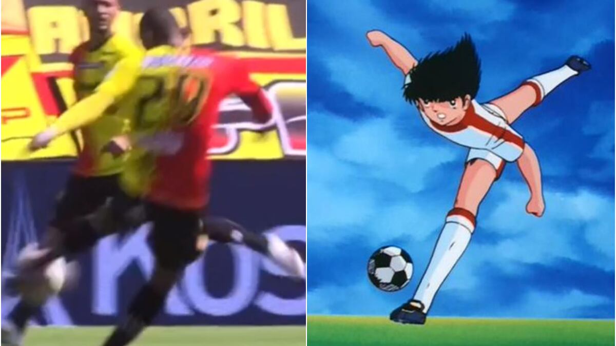 Carlos Ramírez anotó espectacular golazo al estilo de Supercampeones con Pereira