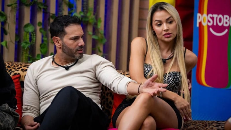 Alejandro Estrada y Yuli Ruiz en La Casa de los Famosos