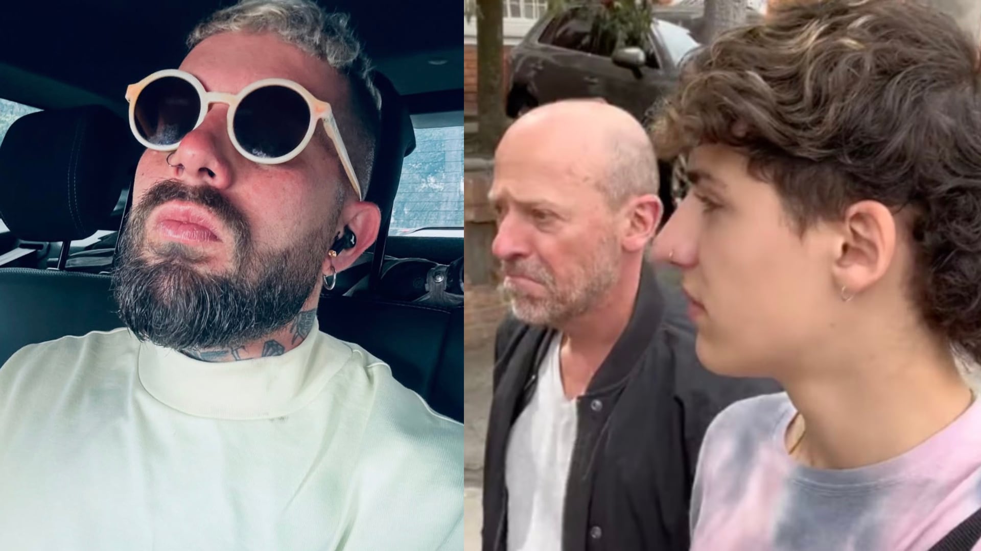 Levy Rincón, Diego Trujillo y su hijo, Simón