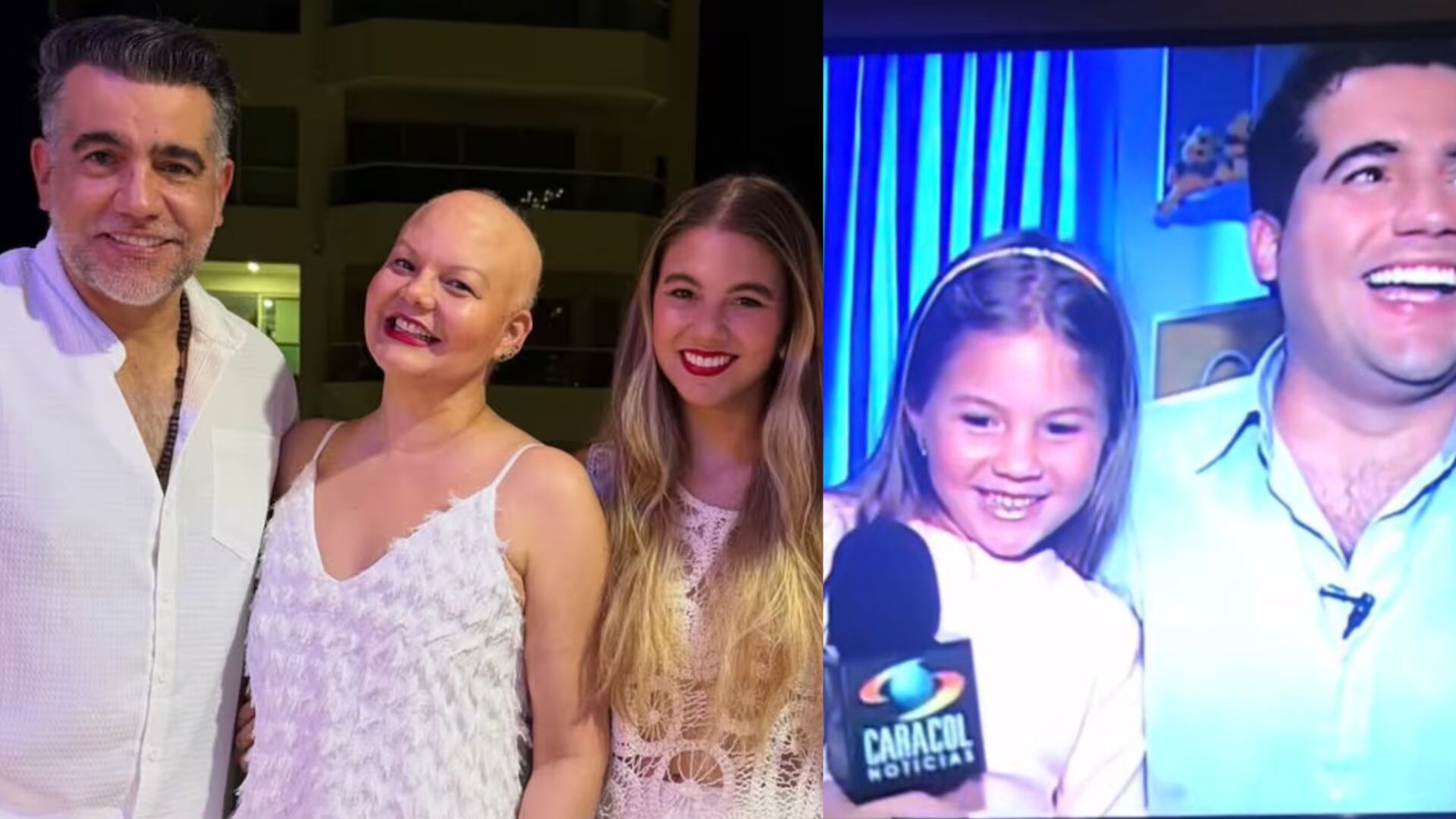 Carlos Calero y su hija