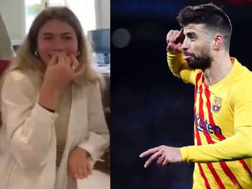 Piqué lanzó huevos contra paparazis para proteger a Shakira y ahora se ríe de Clara Chía
